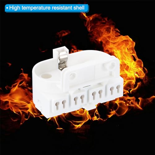 2G11 Lamphouder, 4 stuks 4 Pin Tube Socket, Connector H Lamp Base voor Fluorescentie of LED Tube Lamp, Wit 4
