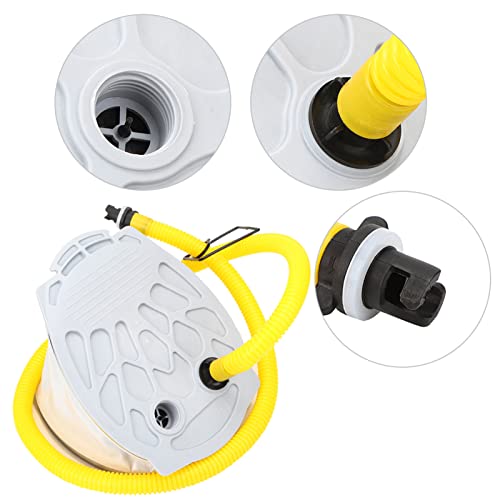 Portable Foot Air Pump Air Pump Foot Air Pump Opblaasbare Bootpomp Voetbediende luchtpomp Lichtgewicht voetluchtpomp voor het vissen Opblaasbare Boot Rubberboot Kajak