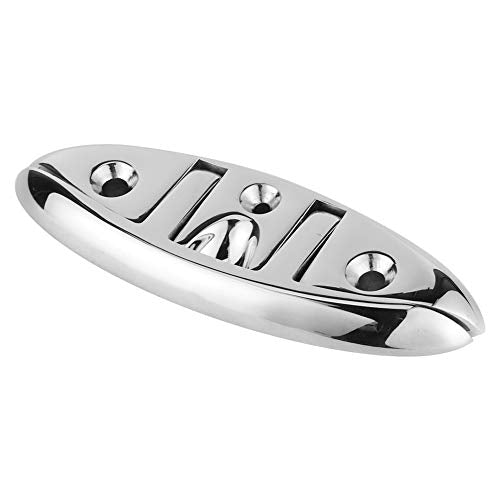 Klampe zum Hochziehen, 5 Zoll klappbare Klampe für Boote Dock-Deck-Hardware aus Edelstahl 316 Marine Bootszubehör für Dock-Klampe Flip-Up-Dock-Klampe Pull-Up-Klampe Boot Lampe Dock Marine Klam 4