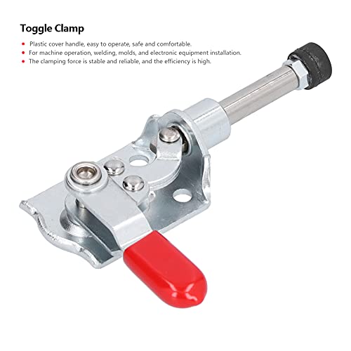 Push Pull Toggle Clamp Quick-Release Toggle Clamp Roestvrij staal 40kg Holding capaciteit Lasen Toggle Clamp set Test Mold Accessoires voor het machinaal bewerken Lasen 5