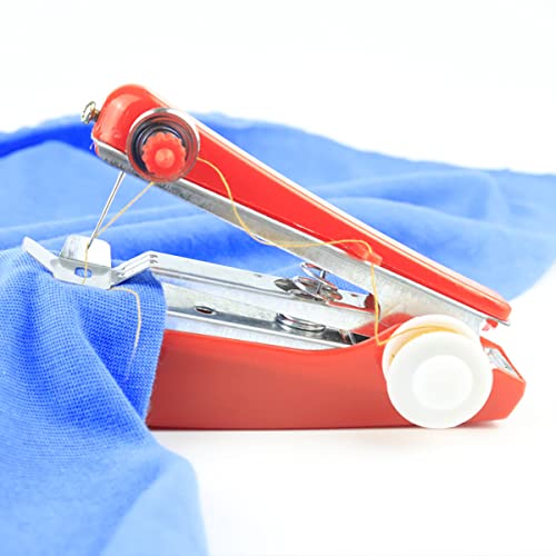 Mini Naaimachine Handheld Naaimachine Kleine Compacte draagbare handsteekmachine voor stof, kleding, Kinderkleding, Huis Reizen, Ambachten