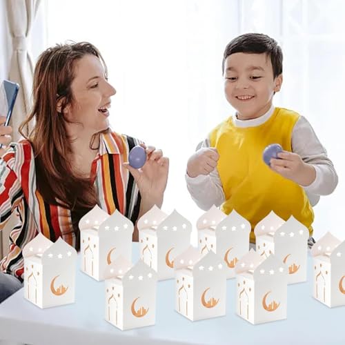 Sea Cookie Boxes, Party Favor Boxes, 10st Kaarsen dozen verpakking, Cookie dozen, Herbruikbare Aroma Kaars Cadeau Doos Present Verpakking voor Party Holiday Enveloppen, Candies, Cookies 4