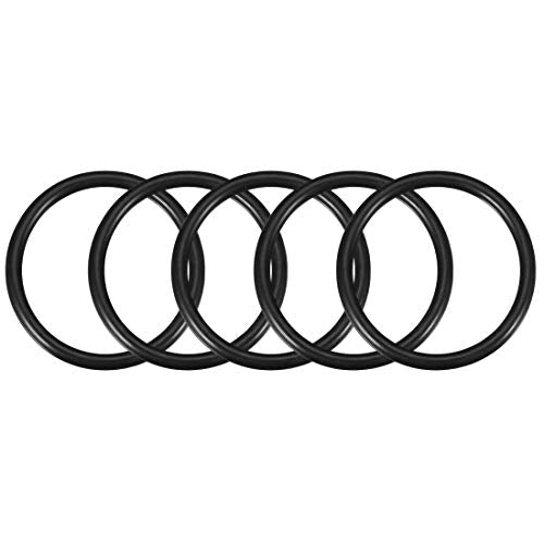 5Pc Nitril Rubber O-ringen, 85mm Buitendiameter 81mm Binnendiameter 2mm Breedte Metrische Sealing Ring, Rubber Ringen O-ringen Spacers voor Faucet Loodgiet Auto Reparatie