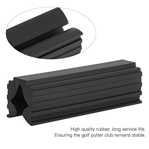 Worii Golf Rubber Grip Vice Clamps, Rubber 51g 9cm Putters Vise Clamp, Club Vise Clamp, Putters Vise Clamp, Putters Vice Grip Club Shaft voor Golfers Club