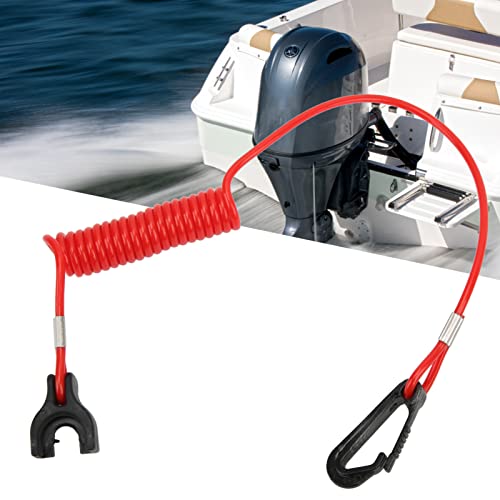 Boot Motor noodstopschakelaar, boot buitenboordschakelaar 176288 Boot Kill Switch Vervanging voor BRP Johnson Outboard Motors