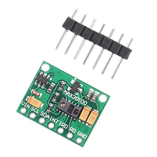 MAX30100 Heart Rate Oximeter Sensor Module, Arduino Pulse Oximeter Development Board Sensor Module Health Fitness Assistent Devices Medical Supervision Devi