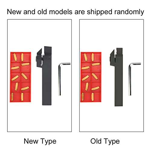 MGEHR1616-2 100mm CNC Draaibank draaigereedschaphouder gereedschapsmes invoegen Bore Bar + 10PCS MMGN200-G invoegen + sleutel 5