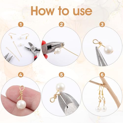 600 Stuks Oogspelden voor sieraden maken, 6 inch roestvrij stalen oorbellen maken leveringen, Straight Metal End, Straight Pins voor DIY Craft oorbellen armband 4