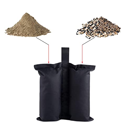 4 Piece Set zakken voor industriële gewichten Marquee Gewichten Instant Shelter Leg Canopy Gewichten voor Paviljoens Garden Tent Receptie Tent (Sand non Incluso)