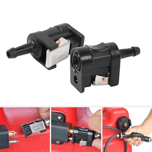 Buitenboord brandstofleidingconnector 1 paar vrouwelijke Barb brandstof slang lijn connector voor Marine Engine 8mm buitenboord 6E5-24305-06-00 kwik buitenboord brandstof connector suuonee buitenboord brandstof lijn connector 1 paar fema