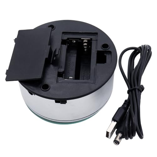 Sea LED Rotating Display Base 7 Kleur Kleur veranderende licht kristal Display Base Turntable Display Stand voor Cupdisplay Crystal Glass Art Collectibles standbeeld sieraden