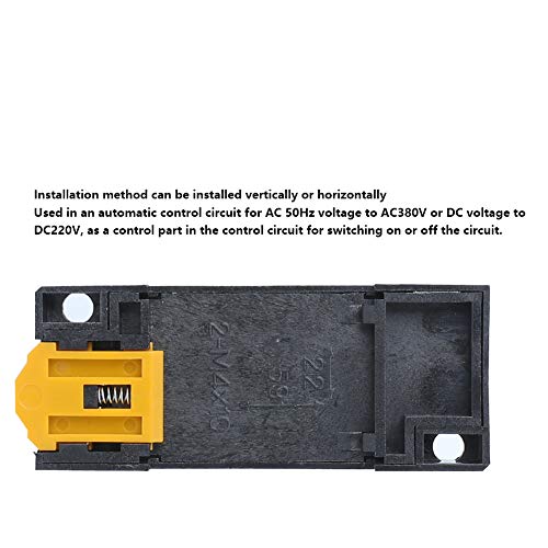14Pin MY4NJ Relay, Coil Current Relay, Four Normally Open/Close, for DIN Rail System (DC12V, 24V, AC110V, 220V)(DC12V) 3