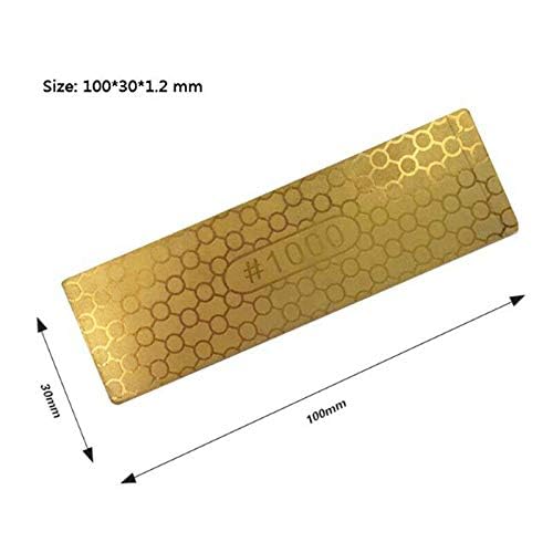 Dubbelzijdige Diamond Whetstone, 1pc slijpsteen voor het slijpen van keukenmessen Tuin Houtbewerking Gereedschap (400/1000 Grits) 3