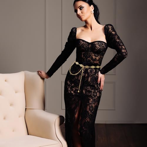 dames ketting riem zilver ketting riem taille taille zilver verstelbare metalen gesp lange riem body ketting riem verstelbare taille riem voor jurk 5