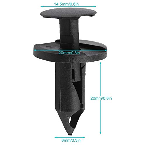 Car Rivets Clips Automotive Body Parts for Discovery Series II for LR3/Discovery 3 for Range Rover 4.0 (P38) for Range Rover 4.6 (P38) OE: ANR2224(100 st.)