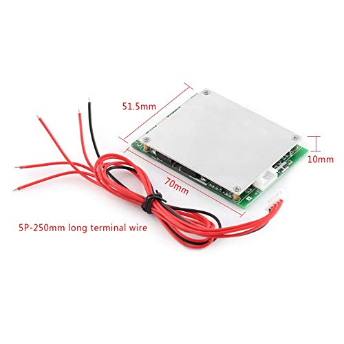 LiFePO4 Batterijbeschermingsbord, 4S 100A 12V Lithium ijzerfosfaat LFP Bescherming van de batterij met saldo