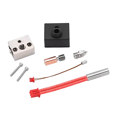 3D-printerhotend Kit Bimetal Heating Block Throat Tube Heater Nozzle Extruder Onderdelen voor Ender 3 S1