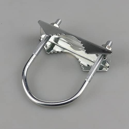 Zee 2 st Roestvrij stalen Antenna houder, U Bolts, bevestigingsmateriaal, Antenna Mast Klem, V Emmer houder, Buiten Antenna Accessoires 4