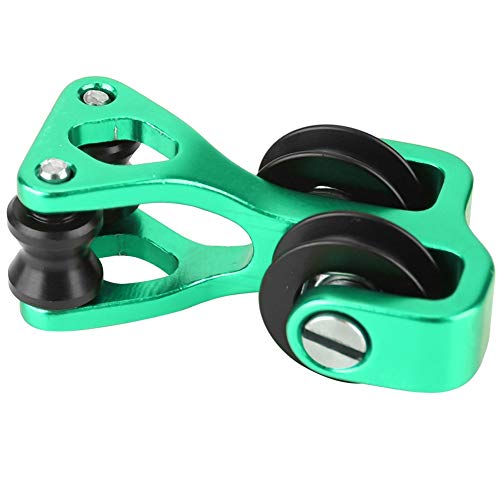Kabelglijbaan Boogschieten Compoundboog Van Aluminiumlegering String Splitter Roller Glide (Green)-Samengestelde Boegkabel Glijbaan