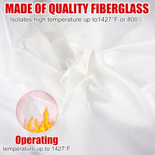 Vuurbestendige deken, Vuurdeken, Vuurdeken Vuur Deken voor Fat Burns (verpakking van 2) 3