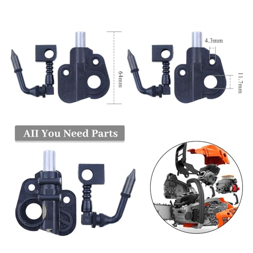 2PC/lot Oliepomp voor Partner 350 351 352 370 371 390 391 401 420 Poulan 2150 2250 McCulloch CAT 335 435 Kettingzaag 530071259