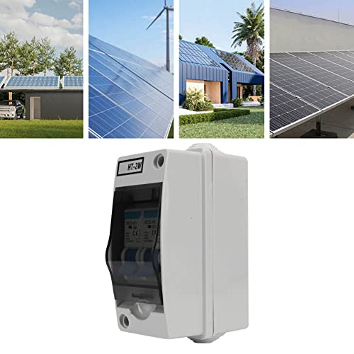 230V 6A 16A 2P MCB Miniature Circuit Breaker met waterdichte Power Distribution Box DC Switch Circuit Breaker voor binnen en buiten 3