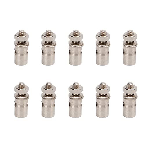 Servo Push Rod Connector, 10Scs/Set 1.3mm Servo Push Rod Connector Verstelbare Duwstang Connector Clutch Stopper