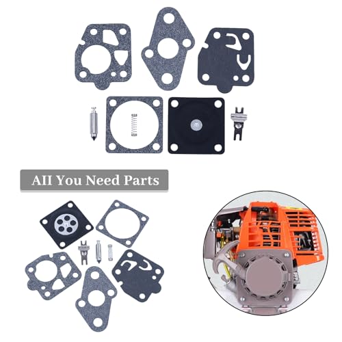 Carburator Rebuild Kit voor Kawasaki TD24 TD25 TD33 TD40 TD48 TG20 TG24 TG25 TG33 4