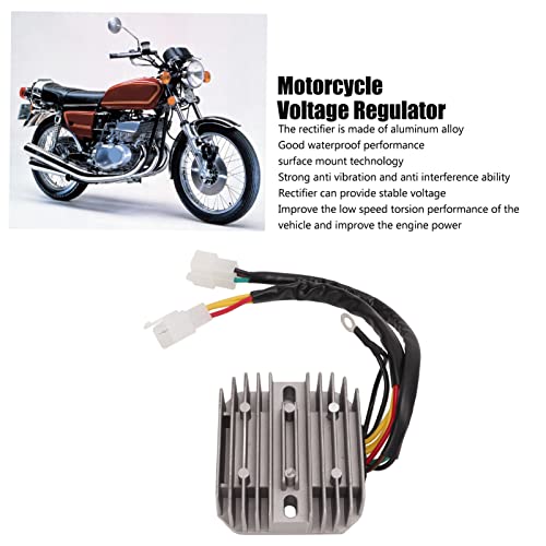12V Motorfiets Voltage Regulator Aluminium Vervanging voor Suzuki GT 380 550 750 TS 400 OE:32800-31021
