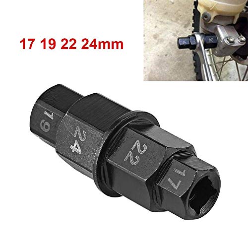 17 19 22 24mm Hex Achterwiel Motorfiets Sleuteladapter Asgereedschappen 3