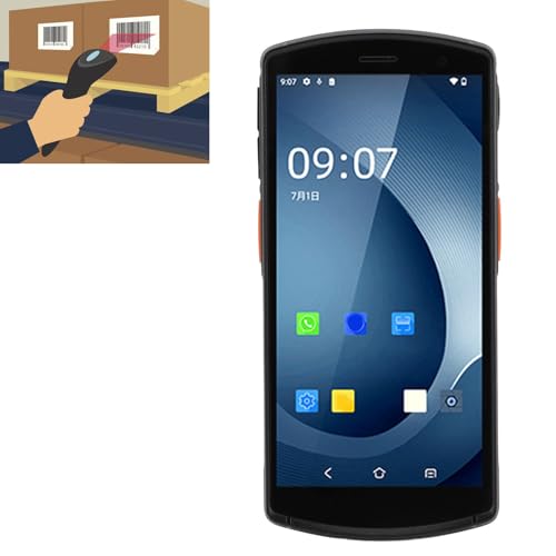 Handheld Barcode Scanner Express Data Terminal Collector Volledige scherm Draadloze Barcode Reader Ondersteuning 1D 2D NFC voor Industriële en Logistiek 3