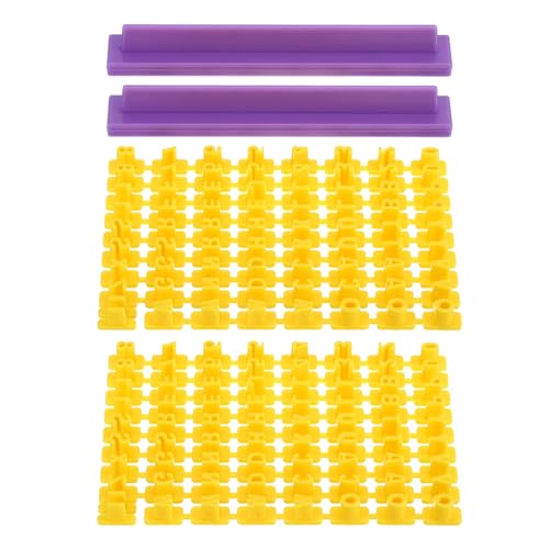 Polymer klei brief stempels, 144 st Alfabet klei postzegels Aantal snijders Herbruikbare patronen voor Polymer klei Kerstmis oorbellen sieraden maken DIY Ambacht