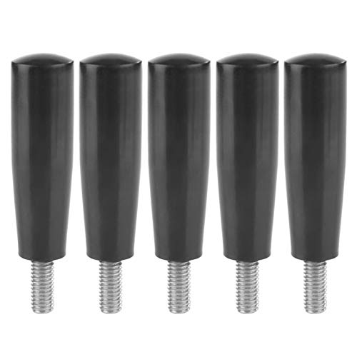 5Stuks Maling Machine handvat, handwiel Hand Crank Bakeliet roterende handgreep M8 * 63