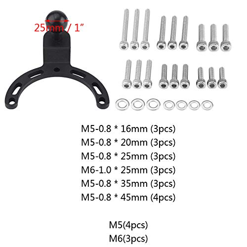 Motorcycle Tank Mount, GPS houder Motorcycle Tank Mount Bracket, Verstelbare Motorcycle Gas Tank Mount GPS Telefoon Camera Bracket Hoder 4