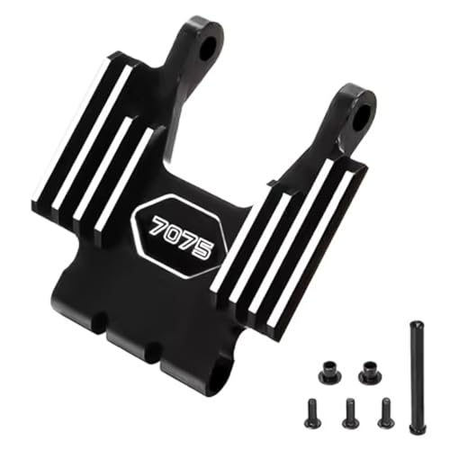 Aluminium 7075 Front Crane Seat Ondersteuning LOS261010 voor LOSI 1/4 Promoto-MX Motor RTR Dirtbike Upgrades Onderdelen (zwart)