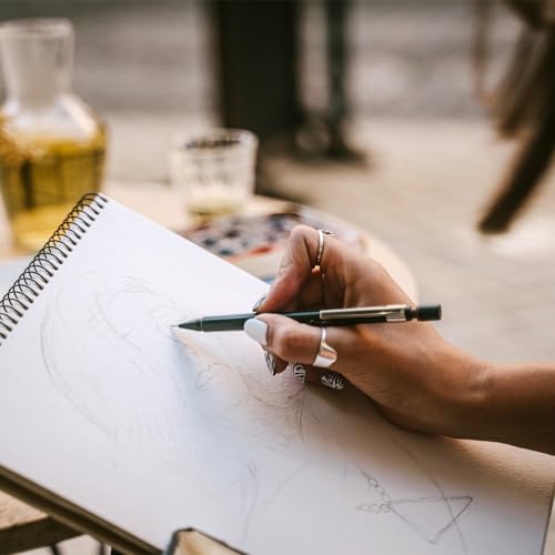 10 x 7 inch Top Spiral Bound Sketchbook, 1Stuks 30 Vellen 60 Pagina's 120GSM Retro Spiraal Sketchbook Notebook voor kunstenaar tekenen Schilderen Schrijven 4