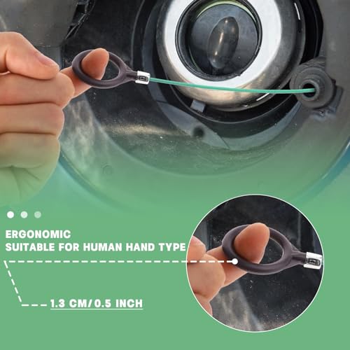 Reinigingsborstel voor schuifdak, afvoerreinigingshulpmiddel, afvoerborstel, 300 cm afvoerborstel, geschikt voor het reinigen van zonnedaken, benzinetanks en afvoeren 4