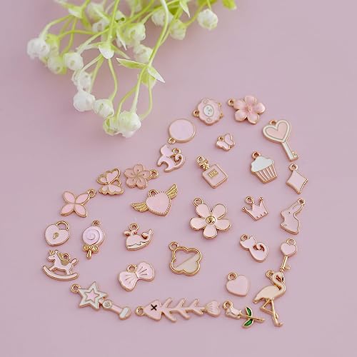 Enamel Charms Hanger Charms Hanger Jewelry, DIY Crafts Charms hanger ketting armband maken accessoires 4