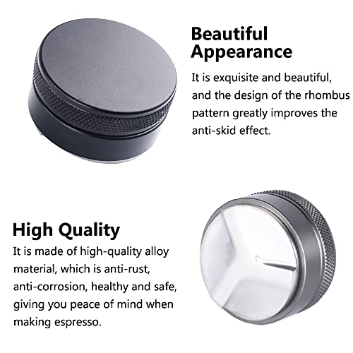 51mm Koffie Distributeur & Tamper, Koffie Distributeur & Hand Tamper, Koffie Tamper, Verstelbare Diepte Espresso Distributeur 4