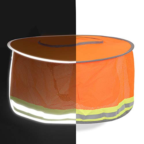 Veiligheidshoed zon Shade, Safety Hat Sunshade Reflective Outdoor Sunshade Construction Worker Wandelen Fietsen Sun Shade 5