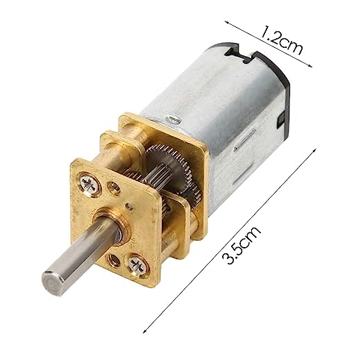 Versnelling Motor Snelheidsreductie met metalen versnellingsbak GA12-N20 DC 12V 60/500/1000RPM Versnelling van de snelheidsreductiemotor (60RPM)