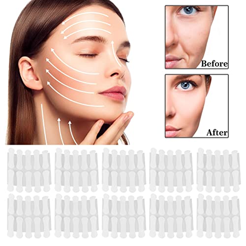 Gezicht Lift Tape Onzichtbare, Plastic Gezicht Lift Tape Verlicht fijne lijnen voor nek voor gezicht voor dubbele Chin