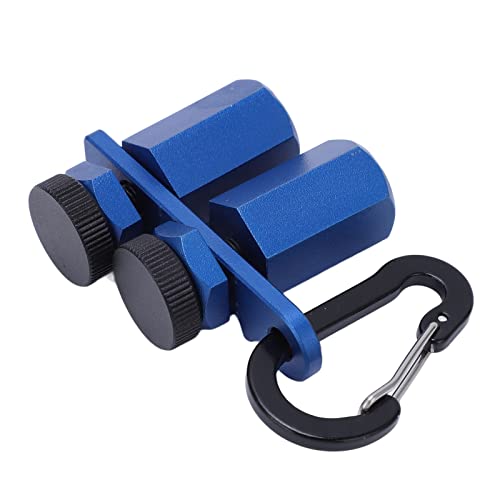 trapmeter, metalen trapmeter Fijne afwerking Solid Hex Flat Multifunctioneel voor Rafter Layout (Blauw)