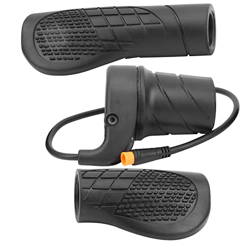 Twist Throttle for E Bike, Half Twist Throttle Electric Bike Speed Throttle for Electric Bike Mountain Bike Customized Part Waterproof Connection