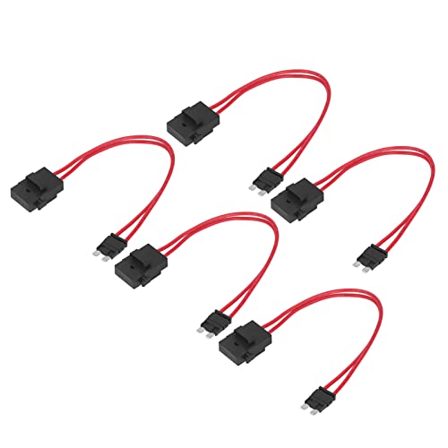 Vehicle Fuse Box Panel Connector, Thin Mini Tip 20A Compacte normale Car Mini Fuse Houder Connector voor Automotive Circuit(ACT M 19,1mm) 4