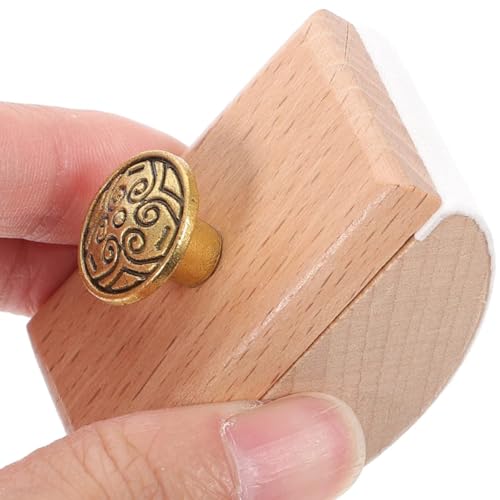 Houten Inkt Absorber Stand Arm Inkt Absorber voor Vulpennen Droog Tissue Tool voor Kalligrafie, Absorbeert Overtollig Absorberend Material, Originele Houten Kleur 5