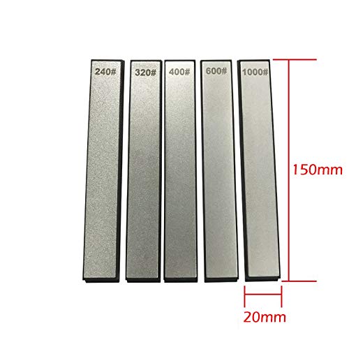 Diamantslijpsteen voor keukenmessen 240#/320#/400#/600#/1000# kleine witte stenen voor messlijper 4