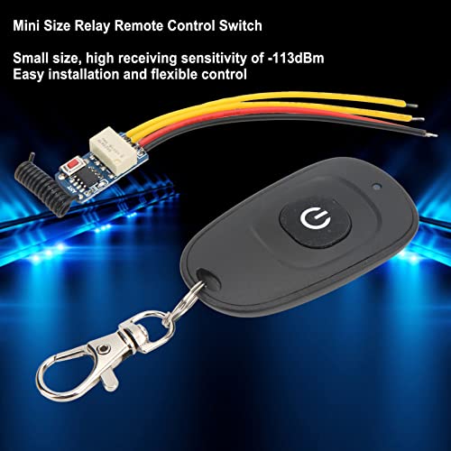 DC3.5V-12V Mini Remote Control Switch 433,92 Mhz draadloze relaisschakelaar met vertragingszenderontvanger voor ledstrips 4