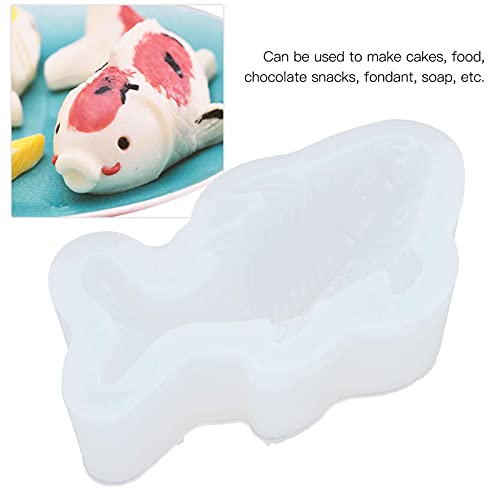 Koi Fish Mold, Fish Silicone Resin Molds, Fish Shape Chocolate Bakvorm, DIY fondant Cake Tools, Chocolate Ice Cream Productie 3