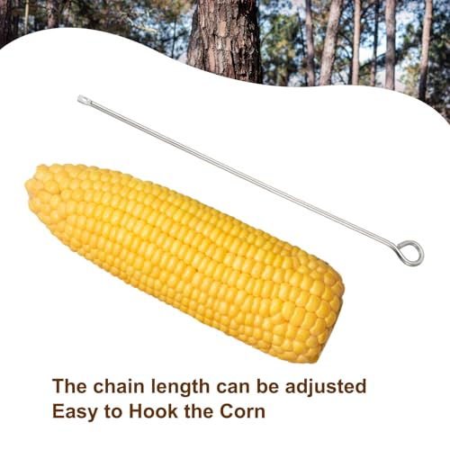 Hangende eekhoorn Feeder 37," Outdoor Corn Cob houder voor Outdoor Backyard Eekhoorn Grappig 4